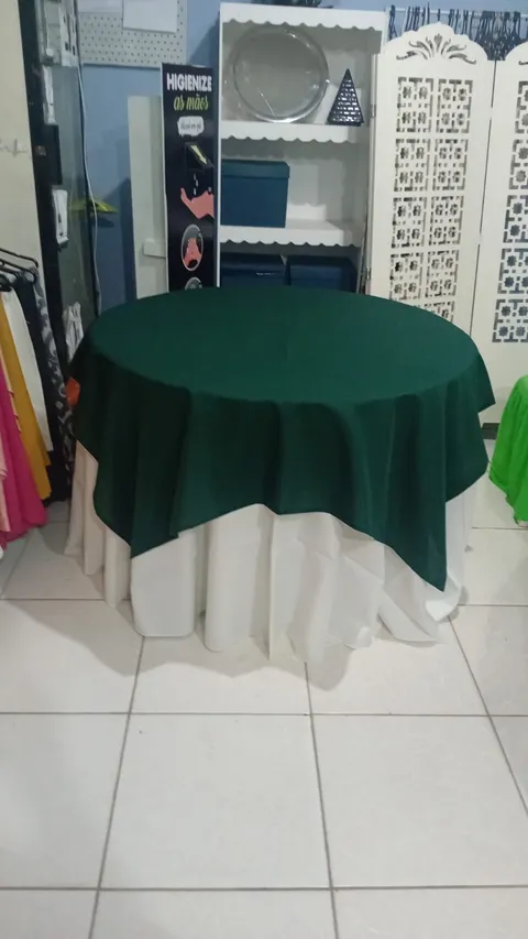 Toalha lisa Verde escuro
