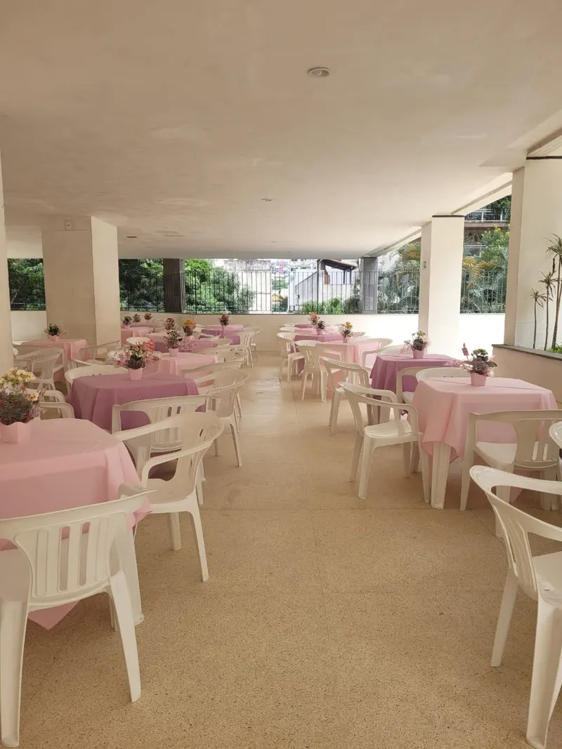 Festa com toalhas da Premier: Tarde em rosa